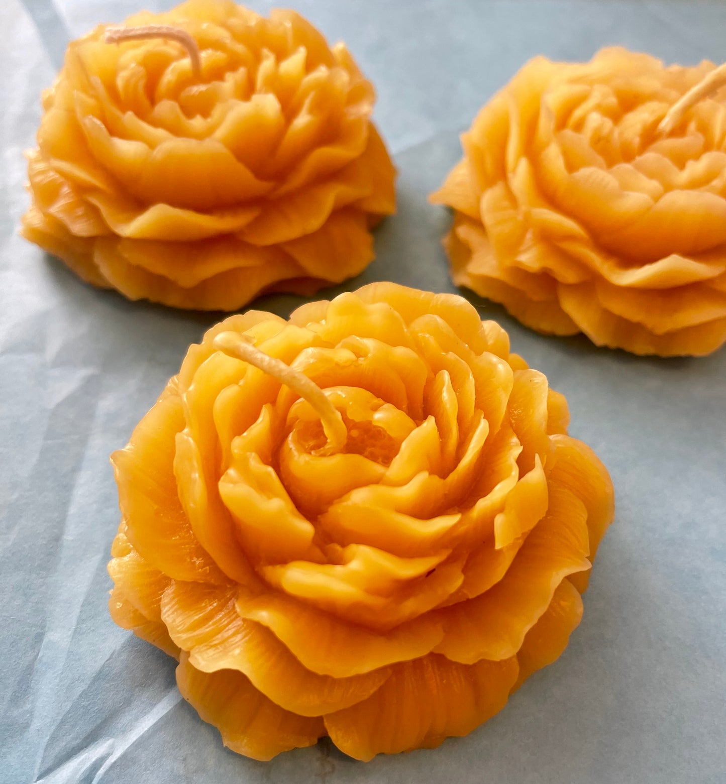 Peony Flower Candles