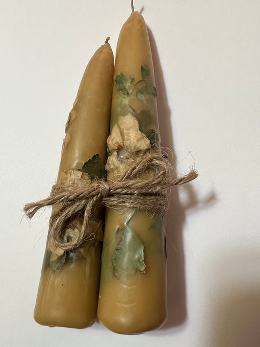 Beeswax candles