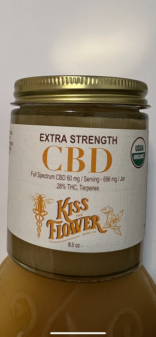 Extra Strength CBD Creamed Honey